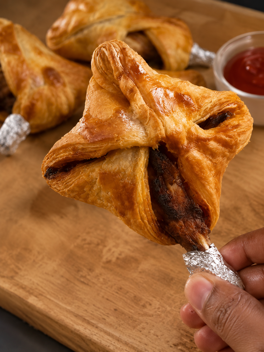 Unique Chicken Leg Piece Puffs at Mattathil Bakery Kuravilangad